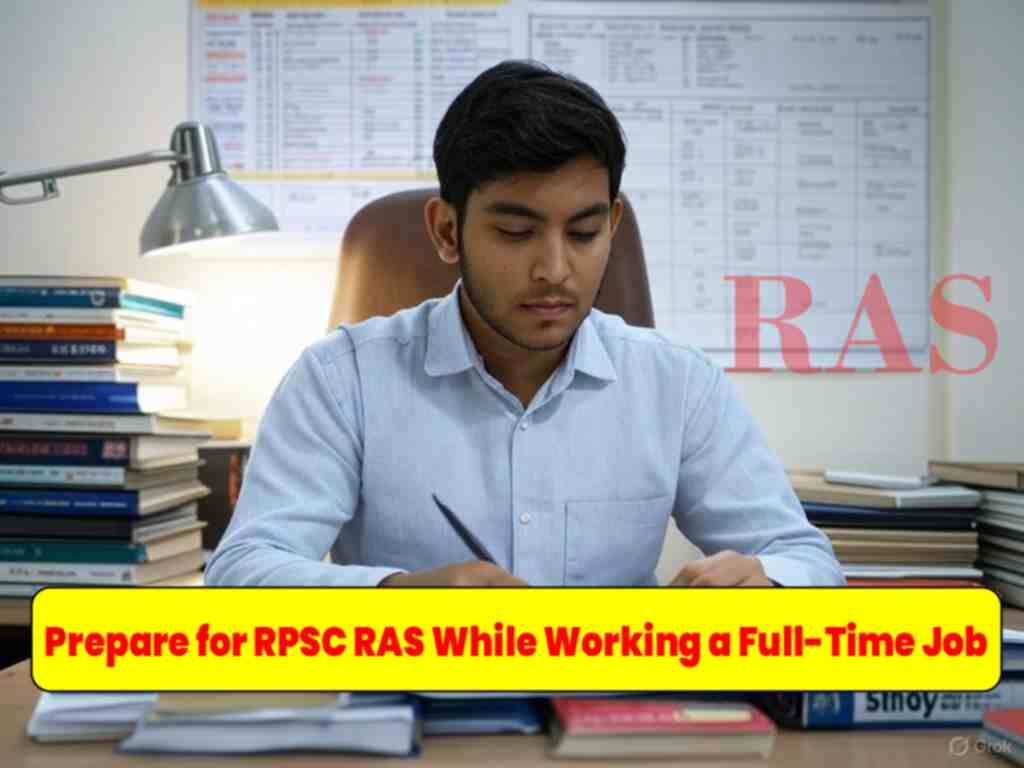 How to Prepare for RPSC RAS While Working a Full-Time Job - Complete Guide